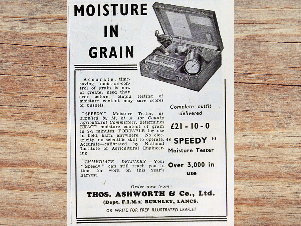 Speedy meter advert 1947